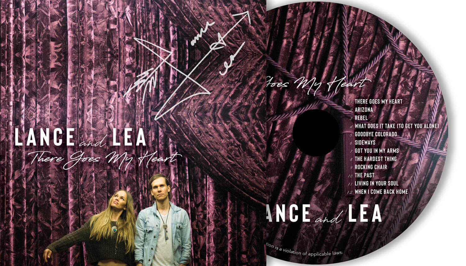 There Goes My Heart CD - Signed